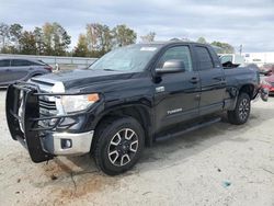 Salvage trucks for sale at Spartanburg, SC auction: 2017 Toyota Tundra Double Cab SR