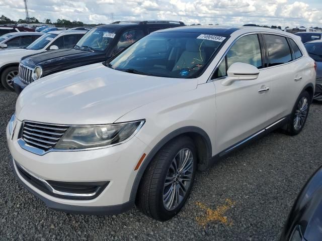 2018 Lincoln MKX Reserve