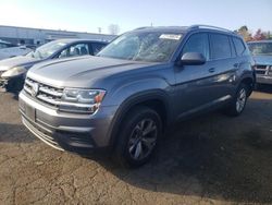 Volkswagen salvage cars for sale: 2019 Volkswagen Atlas S