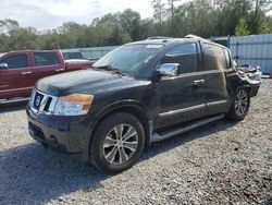 Salvage cars for sale at Augusta, GA auction: 2015 Nissan Armada SV