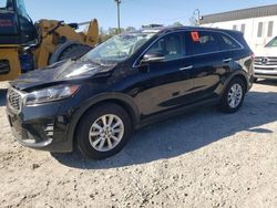 Salvage cars for sale from Copart Augusta, GA: 2019 KIA Sorento LX