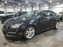 2015 Chevrolet Cruze LTZ en venta en Ham Lake, MN