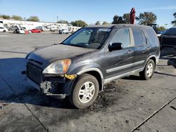 Salvage cars for sale at Sacramento, CA auction: 2004 Honda CR-V EX