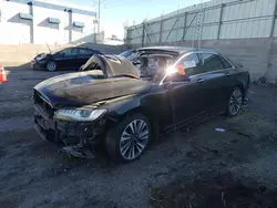 Salvage cars for sale at Albuquerque, NM auction: 2017 Lincoln MKZ Reserve