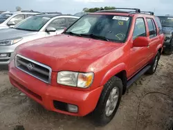 Nissan salvage cars for sale: 2001 Nissan Pathfinder LE