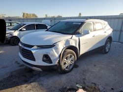 Salvage cars for sale from Copart Kansas City, KS: 2022 Chevrolet Blazer 3LT