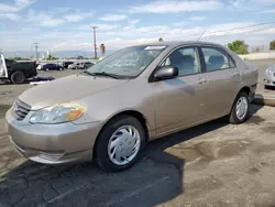 Toyota Corolla Vehiculos salvage en venta: 2004 Toyota Corolla CE