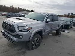 Salvage trucks for sale at Windham, ME auction: 2017 Toyota Tacoma Double Cab