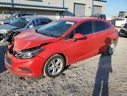 Chevrolet Cruze lt salvage cars for sale: 2018 Chevrolet Cruze LT