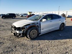 Ford Fusion Titanium Phev Vehiculos salvage en venta: 2017 Ford Fusion Titanium Phev