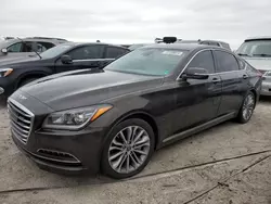 Salvage cars for sale from Copart Arcadia, FL: 2017 Genesis G80 Base