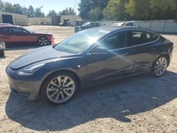 Salvage cars for sale from Copart Knightdale, NC: 2018 Tesla Model 3