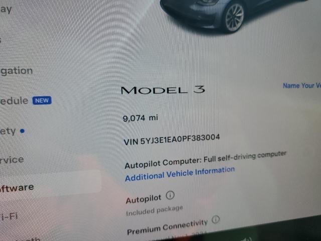 2023 Tesla Model 3