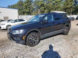 Salvage cars for sale at Austell, GA auction: 2021 Volkswagen Tiguan SE