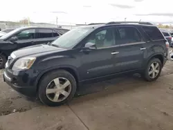 GMC salvage cars for sale: 2010 GMC Acadia SLT-1