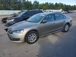 Salvage cars for sale at Eldridge, IA auction: 2015 Volkswagen Passat S