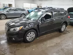 Salvage cars for sale from Copart Davison, MI: 2016 Subaru Outback 2.5I Premium