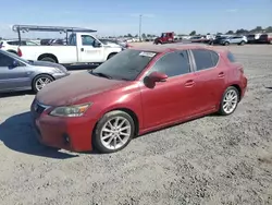 Salvage cars for sale at Sacramento, CA auction: 2012 Lexus CT 200