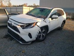 Salvage cars for sale at Spartanburg, SC auction: 2022 Toyota Rav4 Prime SE