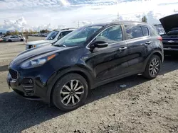 Salvage cars for sale at Eugene, OR auction: 2017 KIA Sportage EX