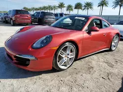 Salvage cars for sale at Riverview, FL auction: 2014 Porsche 911 Carrera S