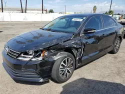 Salvage cars for sale at Van Nuys, CA auction: 2017 Volkswagen Jetta SE