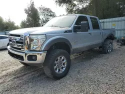 Salvage cars for sale at Midway, FL auction: 2012 Ford F250 Super Duty