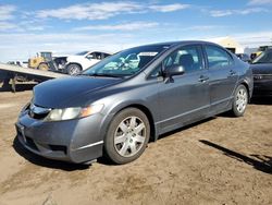 Salvage cars for sale at auction: 2009 Honda Civic LX