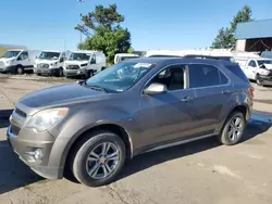 Salvage cars for sale at Woodhaven, MI auction: 2010 Chevrolet Equinox LT