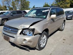 Carros híbridos a la venta en subasta: 2006 Toyota Highlander Hybrid