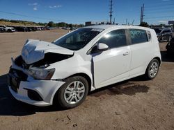 Chevrolet salvage cars for sale: 2017 Chevrolet Sonic