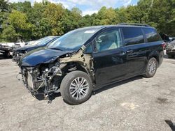 Salvage cars for sale at Austell, GA auction: 2019 Toyota Sienna XLE