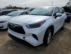 Toyota salvage cars for sale: 2023 Toyota Highlander L