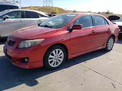 Carros salvage para piezas a la venta en subasta: 2009 Toyota Corolla Base