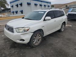 Toyota salvage cars for sale: 2008 Toyota Highlander Hybrid Limited