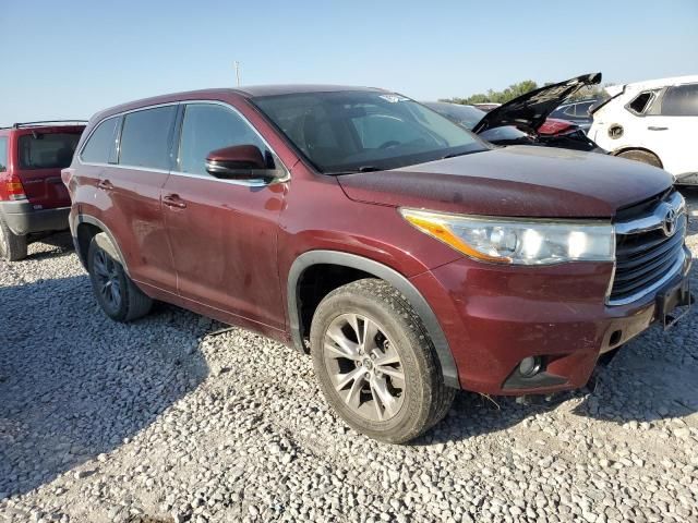 2016 Toyota Highlander LE