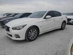 Flood-damaged cars for sale at auction: 2017 Infiniti Q50 Premium