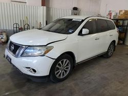 Salvage cars for sale at Lufkin, TX auction: 2016 Nissan Pathfinder S