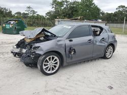 Vehiculos salvage en venta de Copart Fort Pierce, FL: 2013 Lexus CT 200