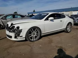 2004 Bentley Continental GT en venta en Woodhaven, MI