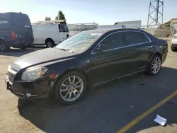 Chevrolet salvage cars for sale: 2008 Chevrolet Malibu LTZ