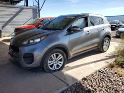 Carros salvage a la venta en subasta: 2017 KIA Sportage LX