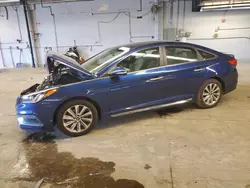 Salvage cars for sale at Wheeling, IL auction: 2017 Hyundai Sonata Sport