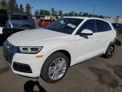 Salvage cars for sale at Portland, OR auction: 2019 Audi Q5 Premium Plus