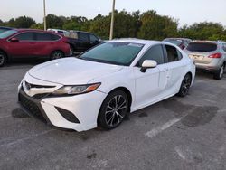 Flood-damaged cars for sale at auction: 2018 Toyota Camry L