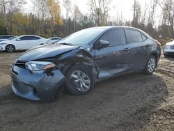 Toyota Vehiculos salvage en venta: 2016 Toyota Corolla L