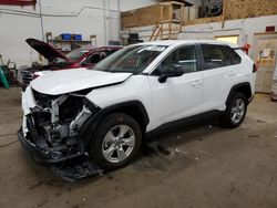 Salvage cars for sale at auction: 2022 Toyota Rav4 LE