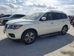 Flood-damaged cars for sale at auction: 2019 Nissan Pathfinder S