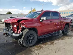 Chevrolet salvage cars for sale: 2022 Chevrolet Silverado LTD K1500 LT Trail Boss