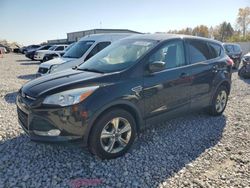 Salvage cars for sale from Copart Wayland, MI: 2015 Ford Escape SE